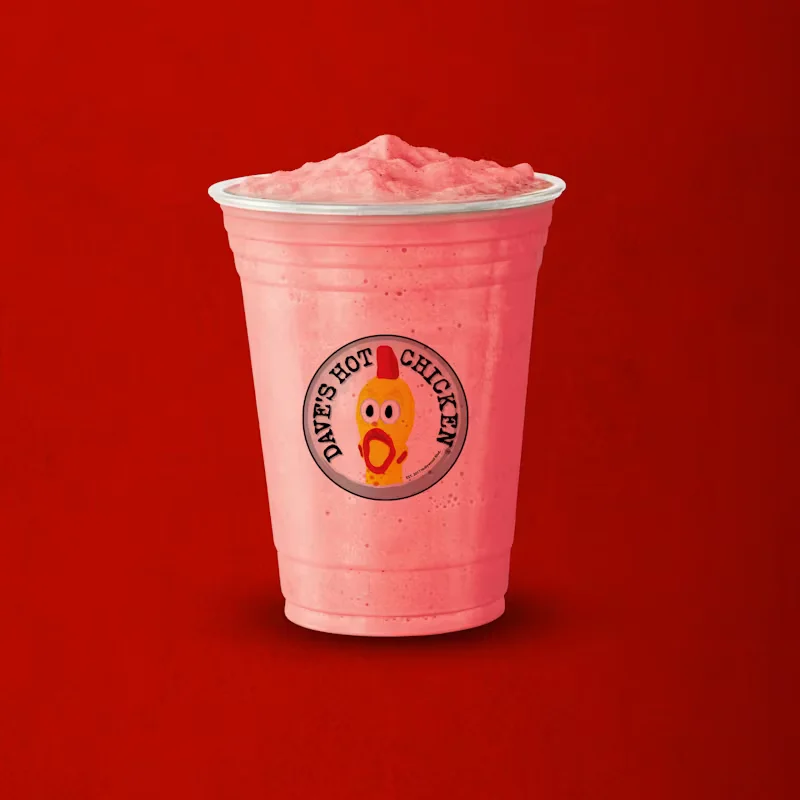 Frozen Minute Maid Strawberry Lemonade — Dave's Hot Chicken menu item